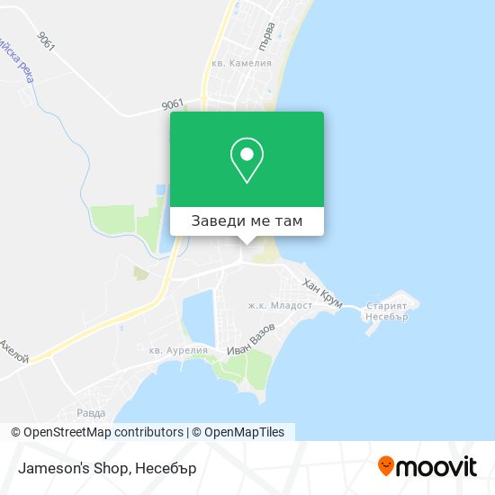 Jameson's Shop карта