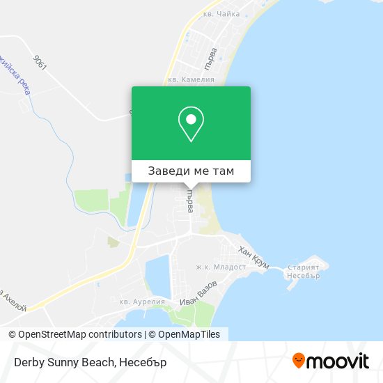 Derby Sunny Beach карта