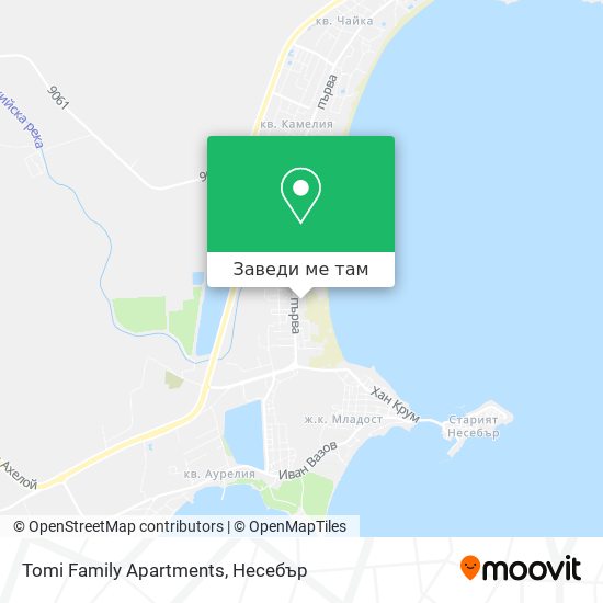 Tomi Family Apartments карта