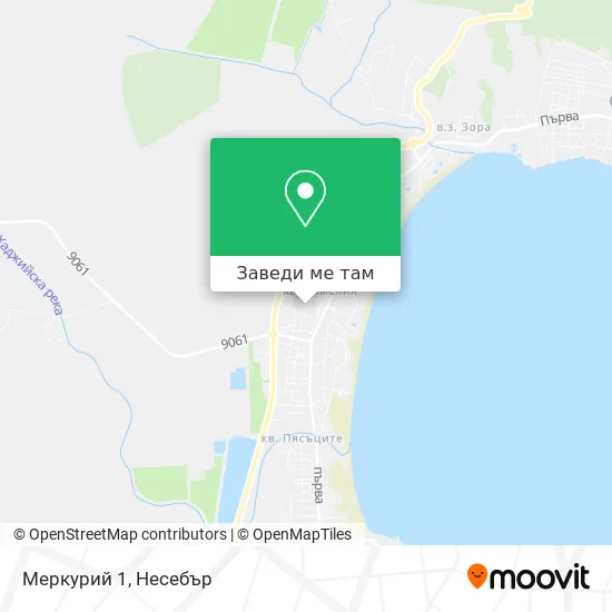 Меркурий 1 карта