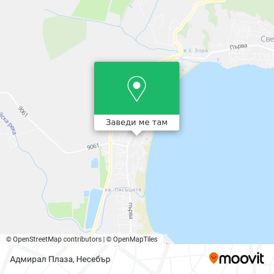 Адмирал Плаза карта