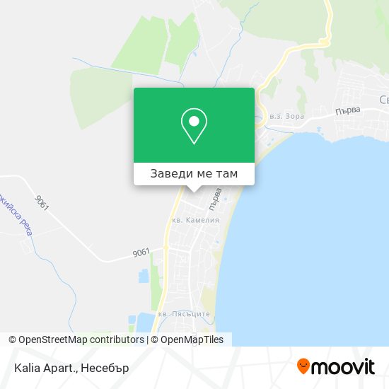 Kalia Apart. карта