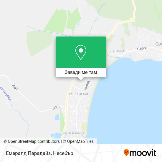 Емералд Парадайз карта