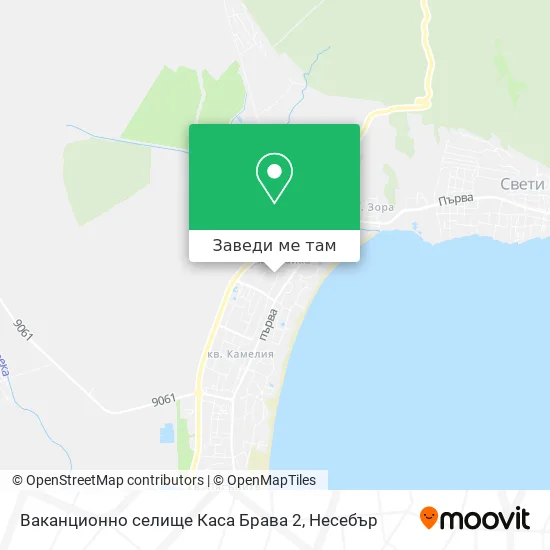 Ваканционно селище Каса Брава 2 карта