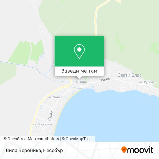 Вила Вероника карта