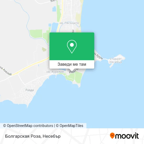 Болгарская Роза карта