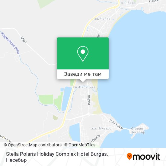 Stella Polaris Holiday Complex Hotel Burgas карта