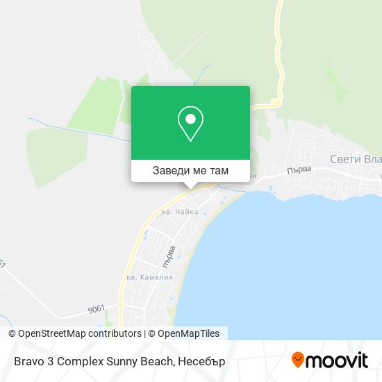 Bravo 3 Complex Sunny Beach карта