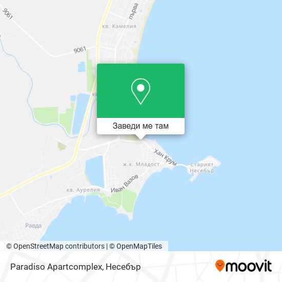 Paradiso Apartcomplex карта