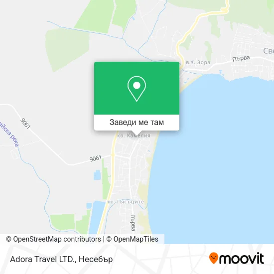 Adora Travel LTD. карта