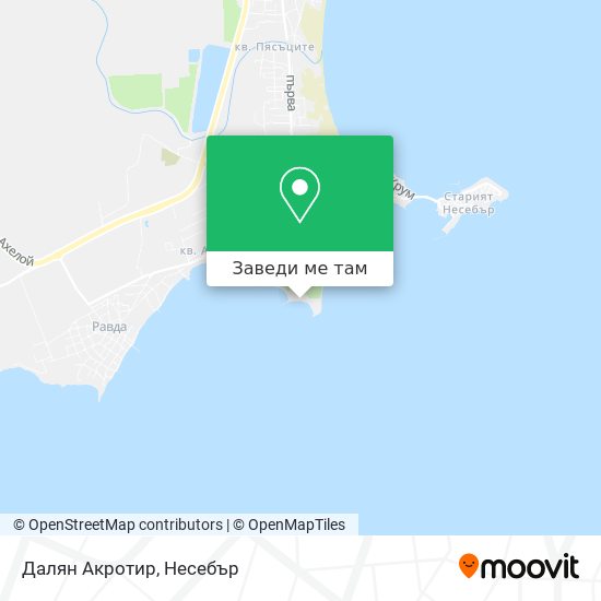 Далян Акротир карта
