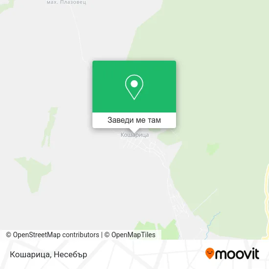 Кошарица карта