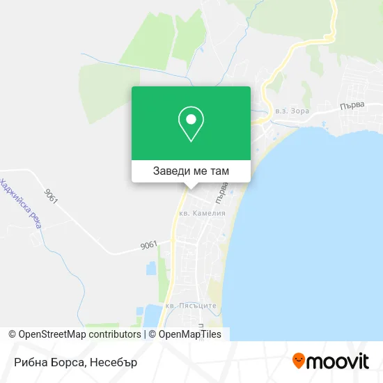 Рибна Борса карта