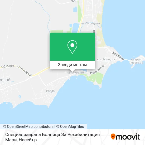 Специализирана Болница За Рехабилитация Мари карта