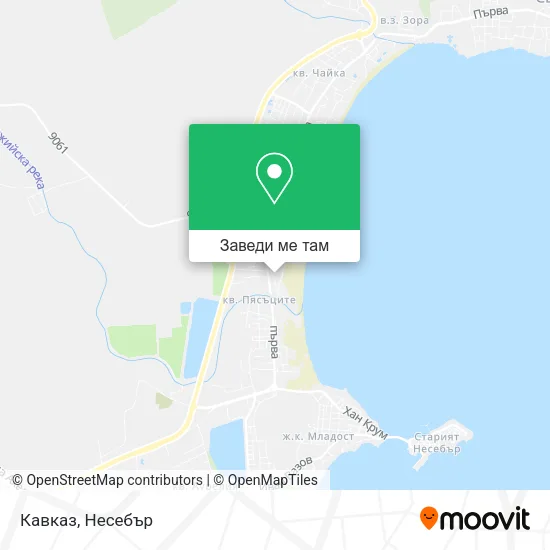 Кавказ карта