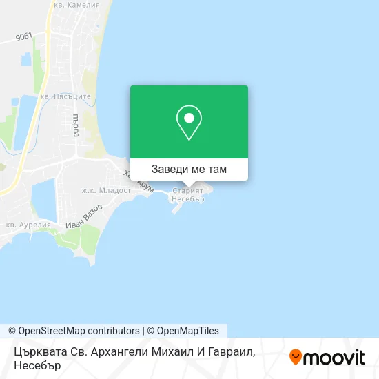 Църквата Св. Архангели Михаил И Гавраил карта