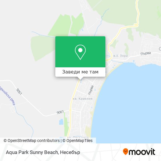 Aqua Park Sunny Beach карта