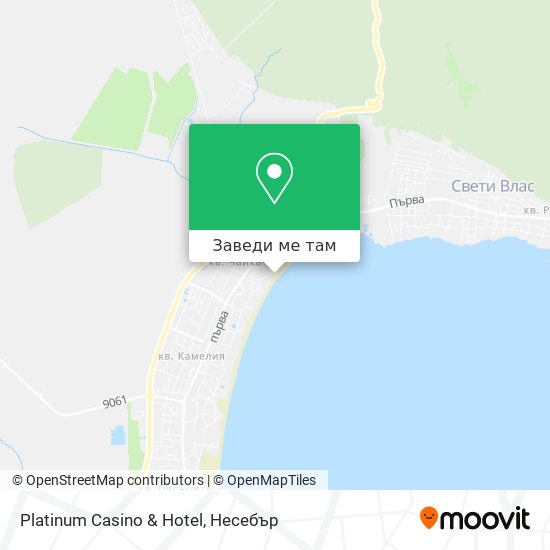 Platinum Casino & Hotel карта