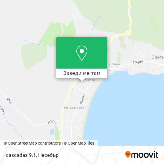 cascadas 9.1 карта