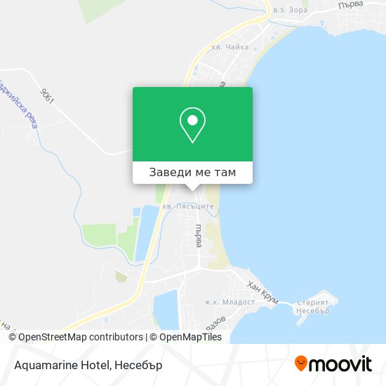 Aquamarine Hotel карта