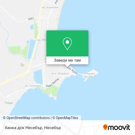 банка дск Несебър карта