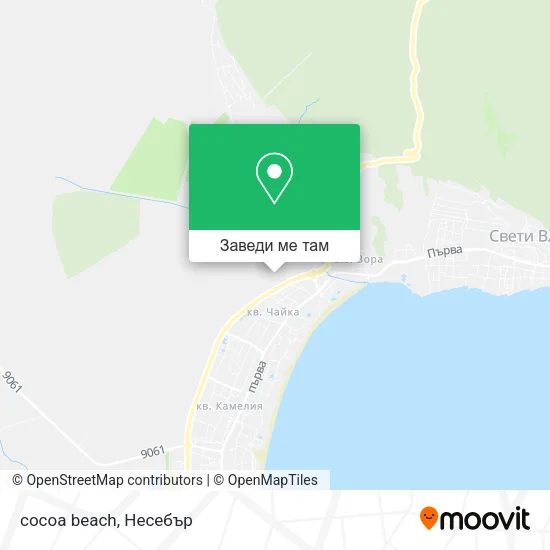 cocoa beach карта