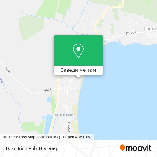 Daks Irish Pub карта