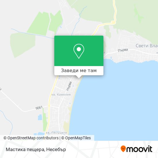 Мастика пещера карта