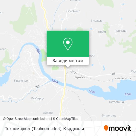 Техномаркет (Technomarket) карта