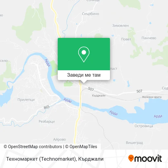 Техномаркет (Technomarket) карта