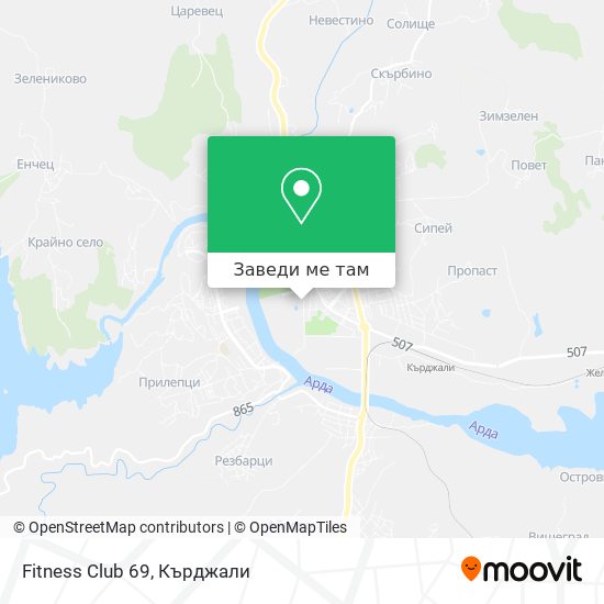 Fitness Club 69 карта