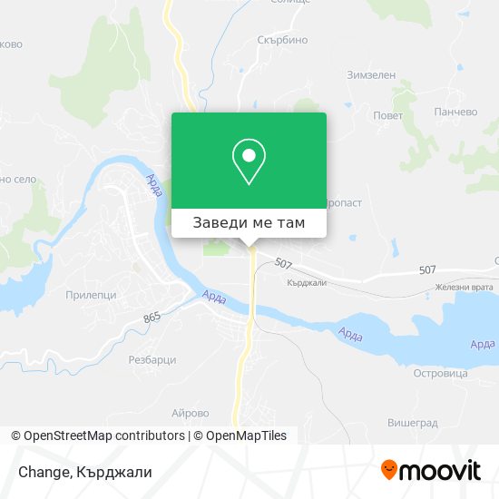 Change карта