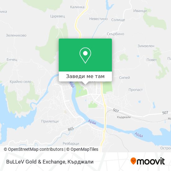 BuLLeV Gold & Exchange карта