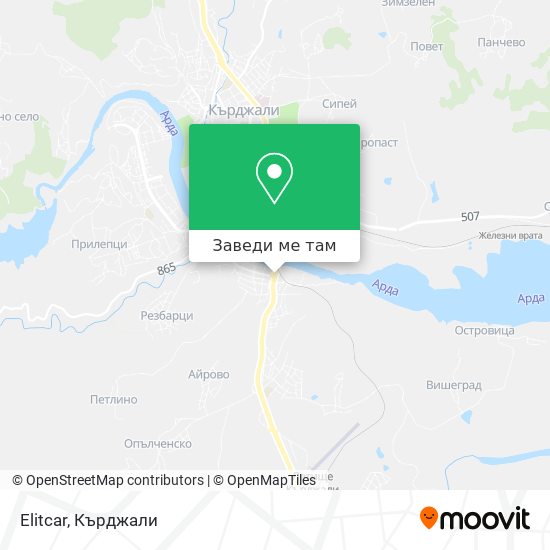 Elitcar карта