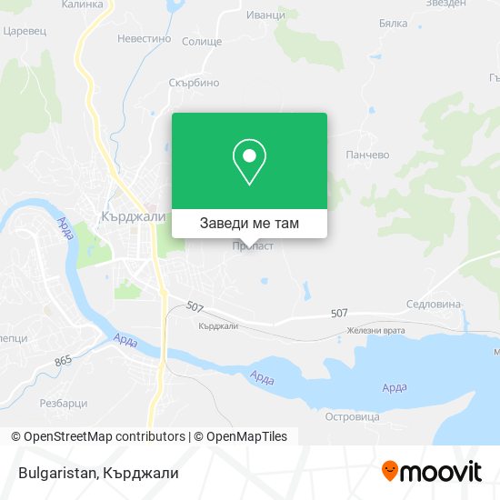 Bulgaristan карта