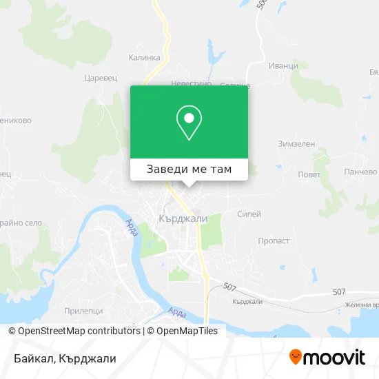 Байкал карта