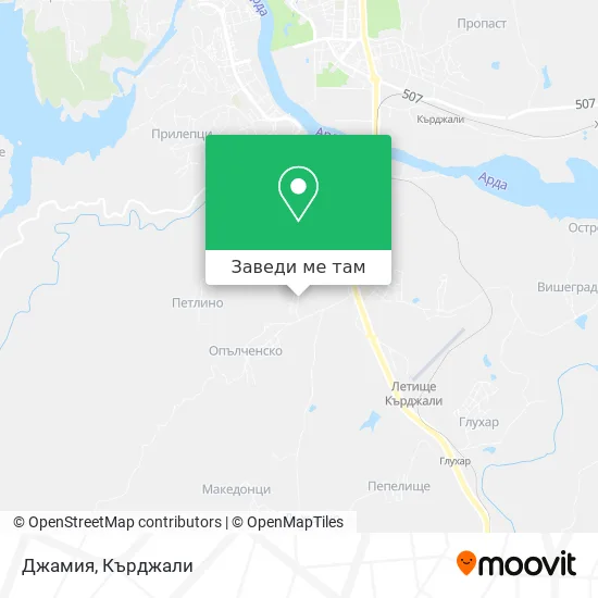 Джамия карта