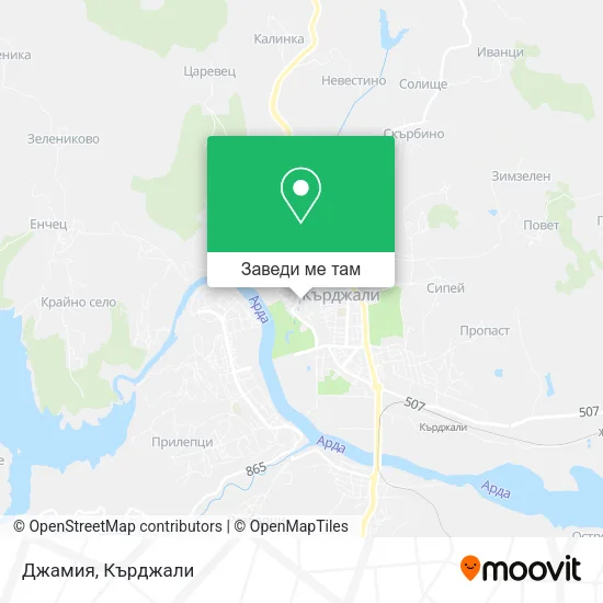 Джамия карта