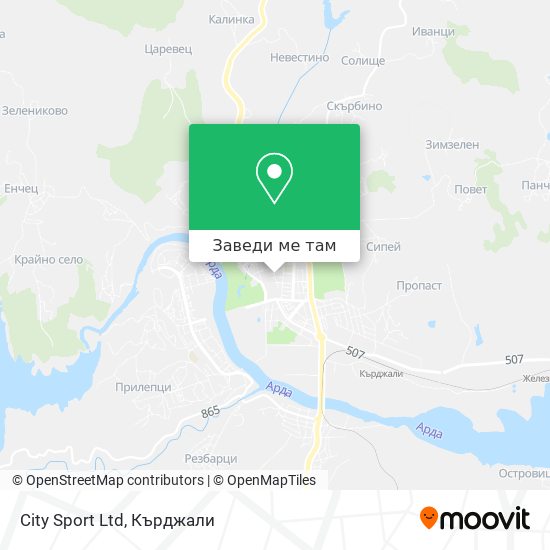 City Sport Ltd карта