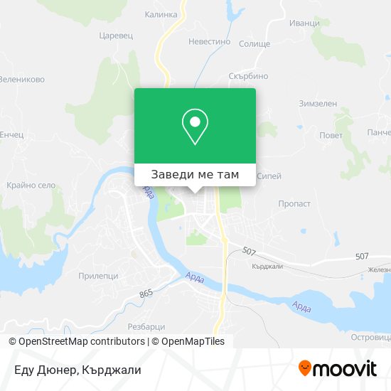 Еду Дюнер карта
