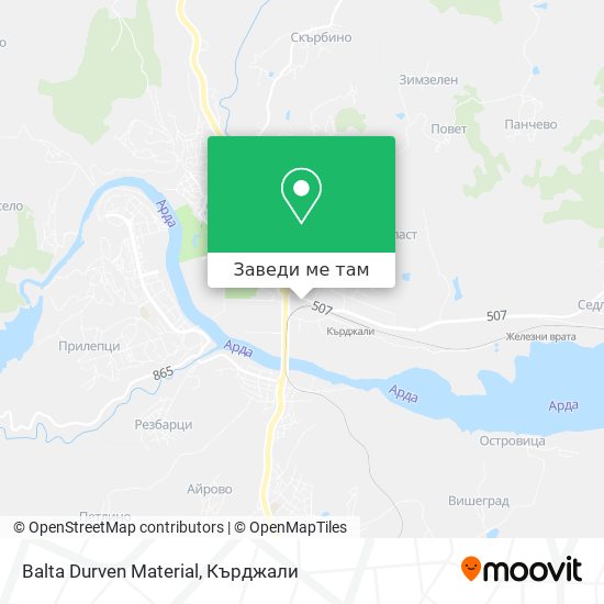 Balta Durven Material карта