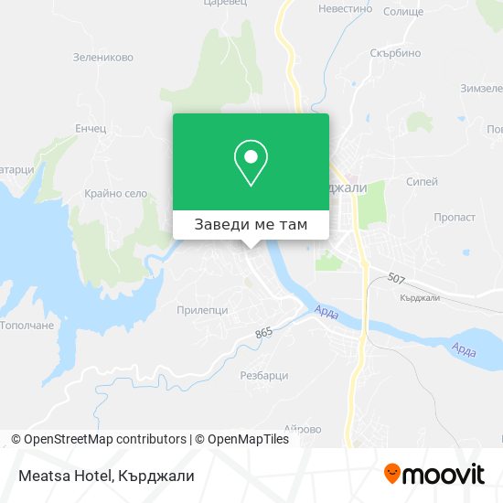 Meatsa Hotel карта