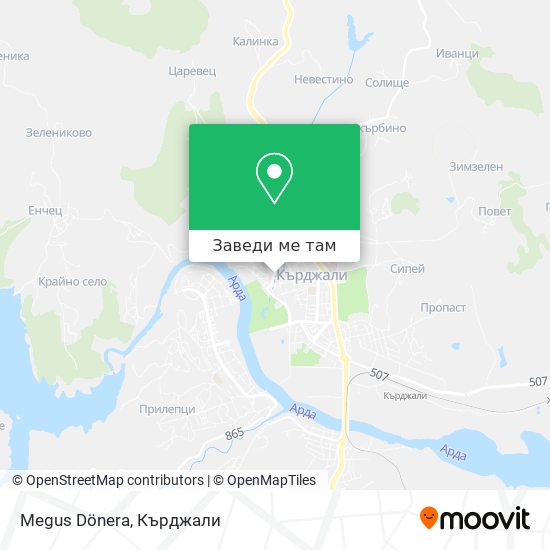 Megus Dönera карта