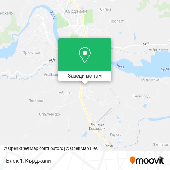Блок 1 карта