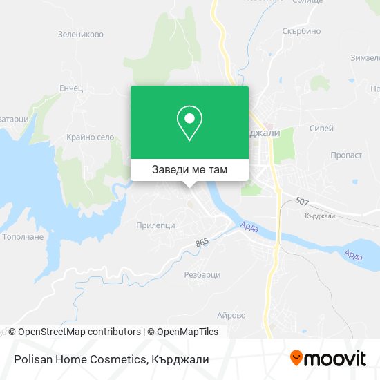 Polisan Home Cosmetics карта