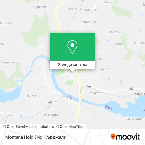 Montana Holdi̇Ng карта