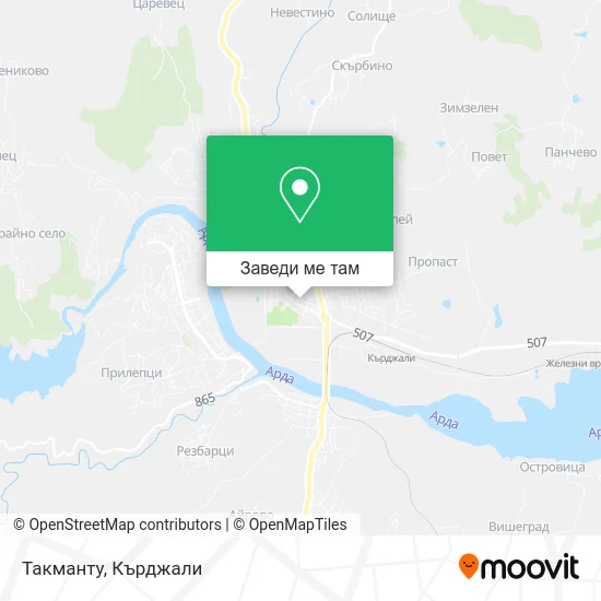 Такманту карта