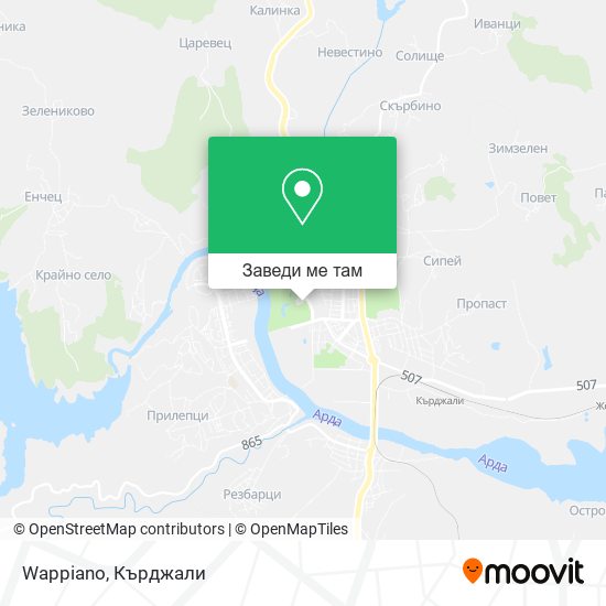 Wappiano карта
