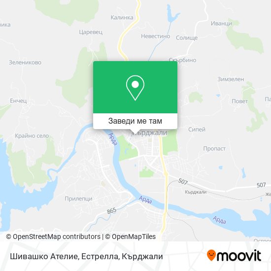 Шивашко Ателие, Естрелла карта