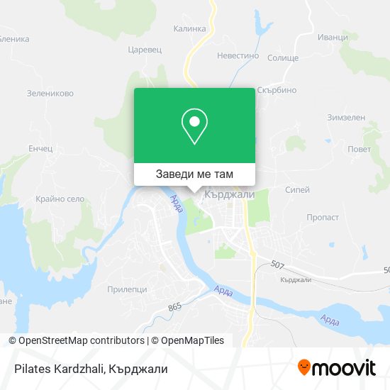 Pilates Kardzhali карта